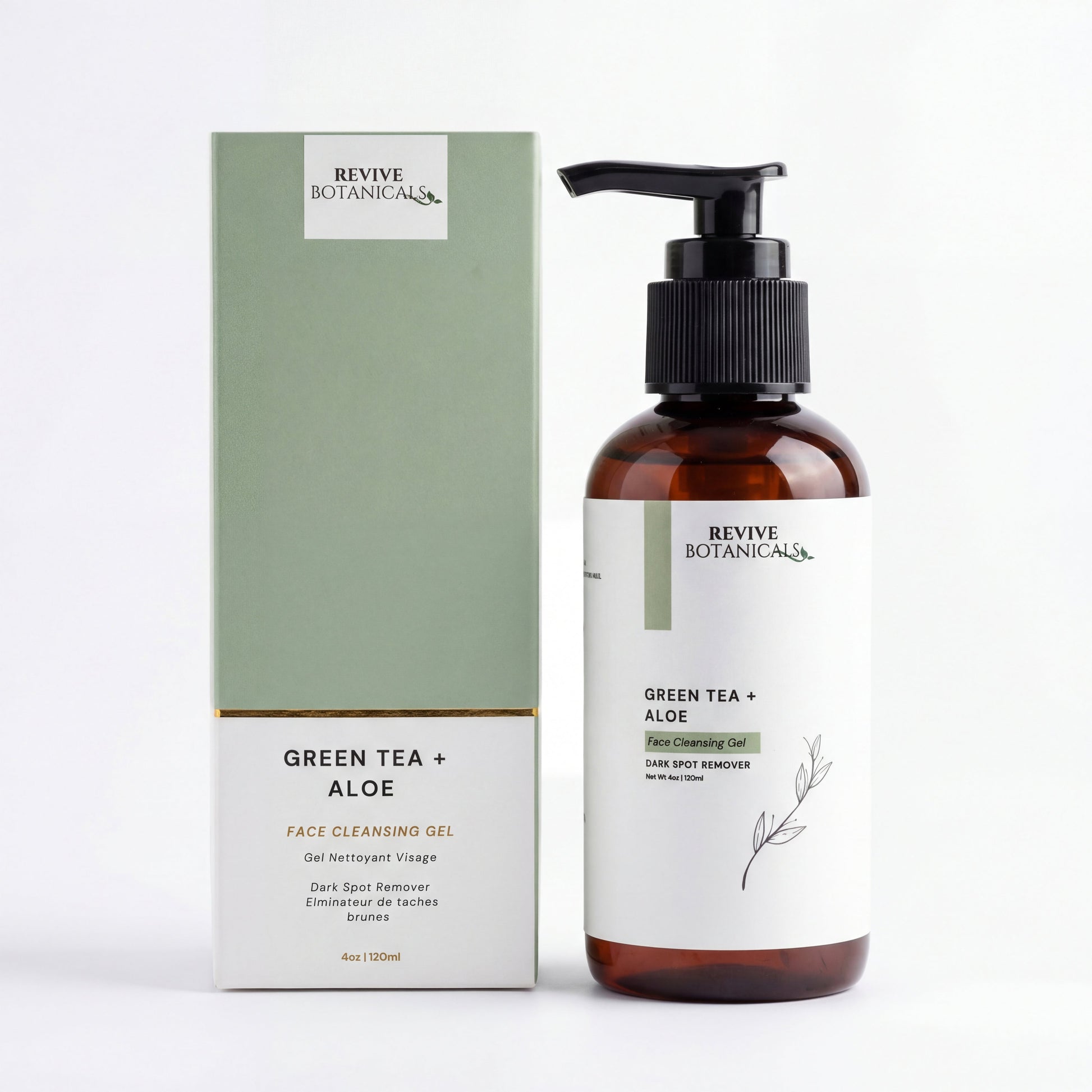 Blemish Control Bundle skincare set with Green Tea Aloe Cleansing Gel, Blemish Control Serum, and Snail Mucin Radiance Cream