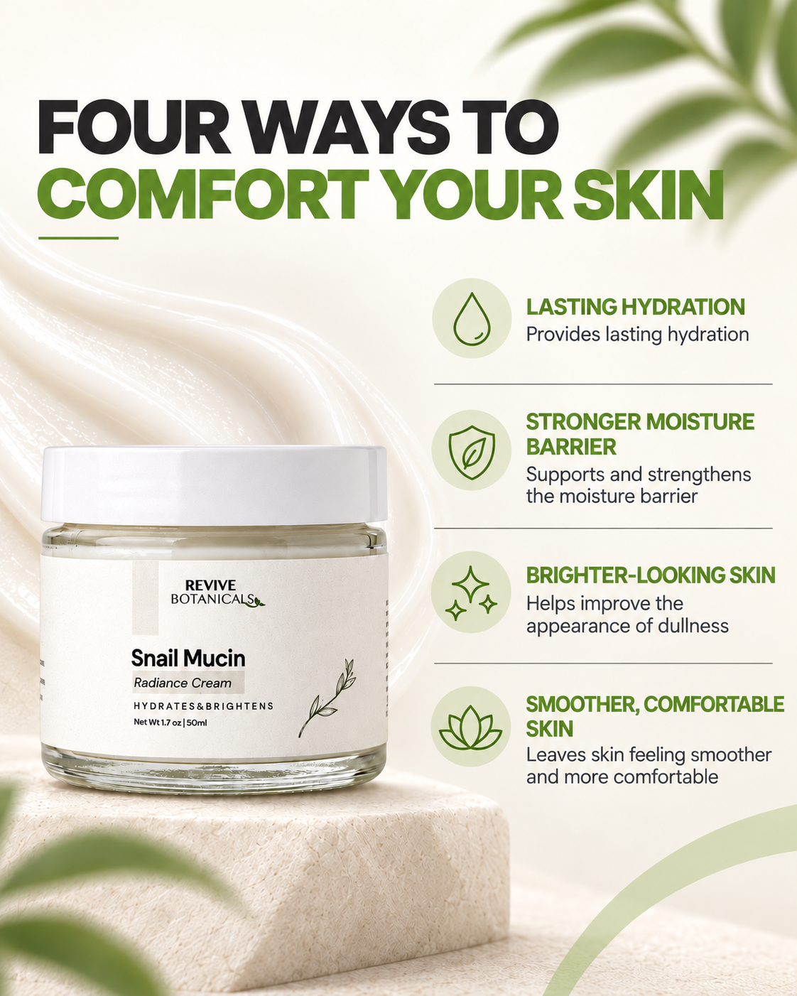 Snail Mucin Radiance Cream